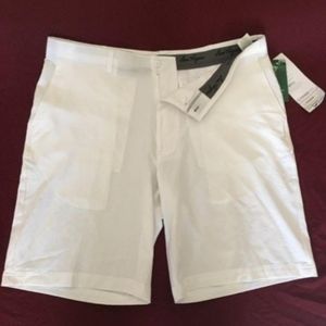 White Golf Shorts